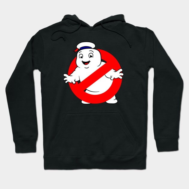 Ghostbusters Afterlife Mini Puft Logo Hoodie by chiizukun